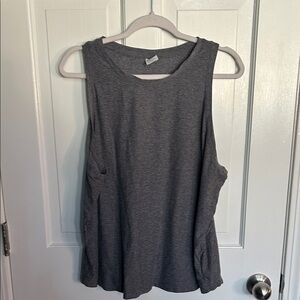 Athletic Works Charcoal Muscle Tee